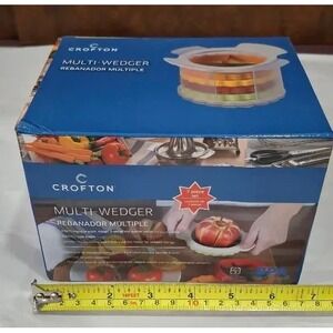 CROFTON Multi Wedger 7 Piece Set Cut Apple Tomato Orange Citrus Soft Fruit NIB